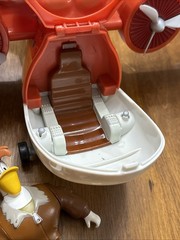 Disney Duck Tales Sunchaser Airplane & McQuack Ducktales