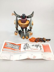 Transformers Animated Voyager Class Grimlock Dinobot Hasbro 2008 Complete