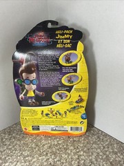 2001 Jimmy Neutron Boy Genius Heli-Pack Figure Mattel Nickelodeon NIP