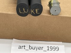 Luke Chueh Target Black & Gold Vinyl Figure SIGNED Box & Bear Munky King LE 500