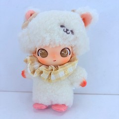 POP MART Dimoo The Secret Theatre Club Series Pendant Plush Doll – Softie Sheep