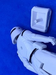 Star Wars Force Awakens- First Order Snowtrooper w/alt heads & resin accessories