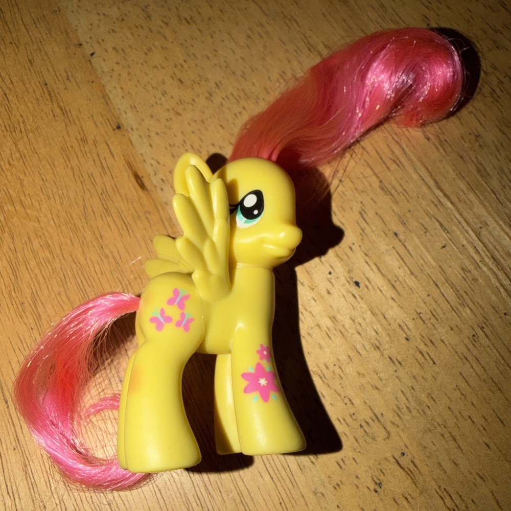 My Little Pony G4 Brushable Easter Spring Fluttershy 2010 Rare – Free Shipping