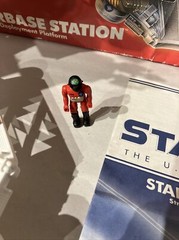 Vintage 1987 StarCom Space Force Starbase Station/Platform w/Box PLEASE READ