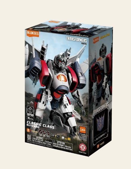 Blokees Transformers Classic Class Blitzwing Model