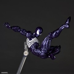 Revoltech Amazing Yamaguchi Symbiote Spider-Man Purple Ver. Figure PRESALE