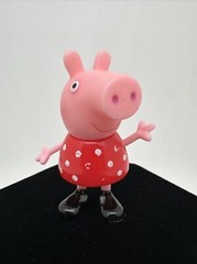 Peppa Pig Red Polka Dot Dress Moveable Figure-2003 -2.2 In…92