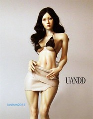 UANDD UD 1:6 Thin Waist Wide Hips Girl 12″ Female Action Figure Body NO Head Toy