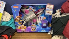 PAW Patrol: The Mighty Movie, Transforming Jet with Lights, Sounds & Skye Figure