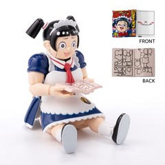 RIOBOT Boku to Roboko Anime Ver. Non-Scale Diecast ABS Action Figure White 120mm
