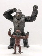 Playmates 7″ Roaring King Kong & Suko 3.5 In Empire Movie Action Figures