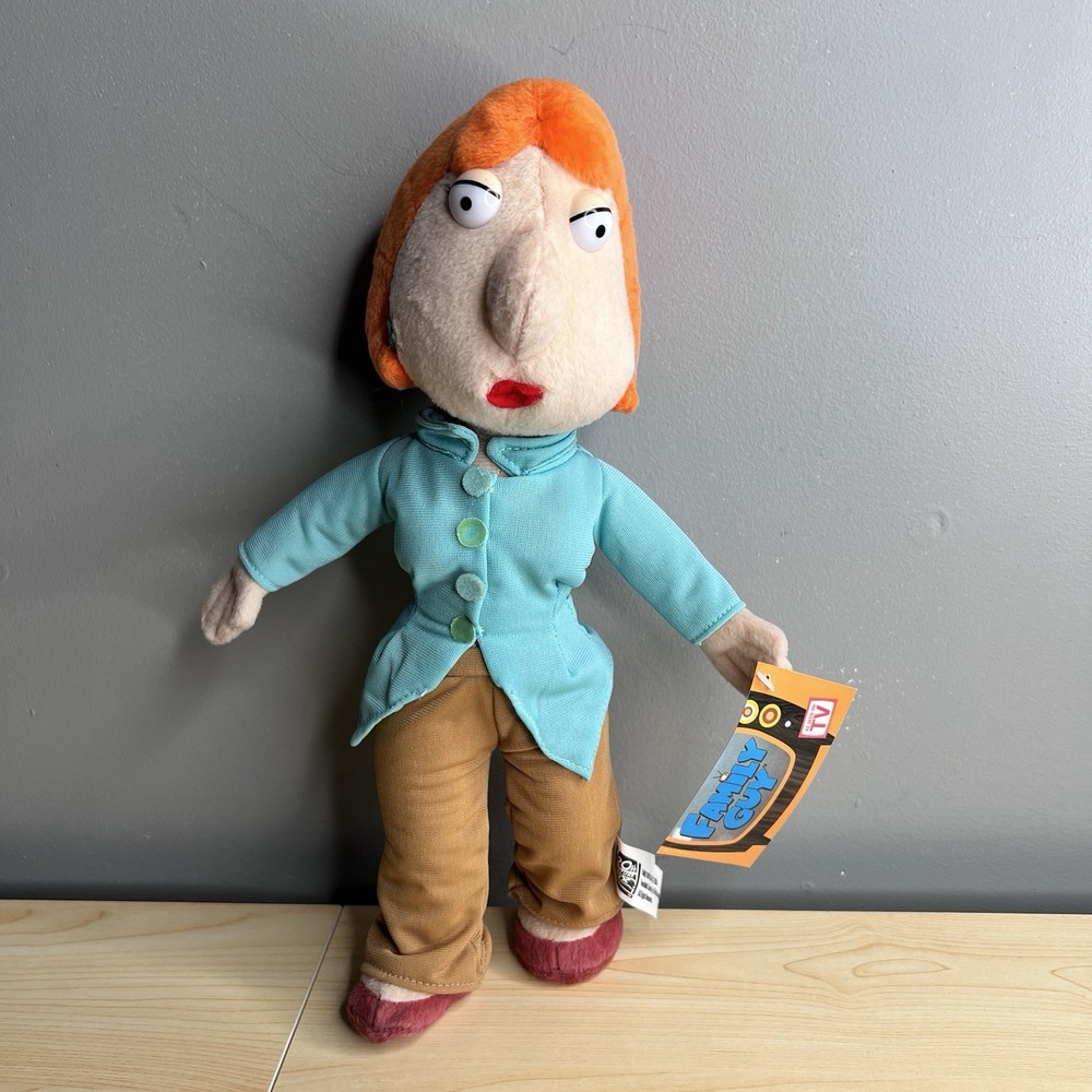 Vintage 2006 Family Guy Lois Griffin 12″ Plush Toy Doll NEW