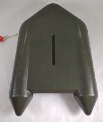 1975 G.I. Joe Action Figure Hard Plastic Scuba Diver Life Raft Accessory B5