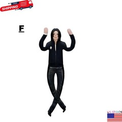 Michael Jackson Cosplay Doll Plush Stuffed Figure Abstract Joint Mobility Toy US