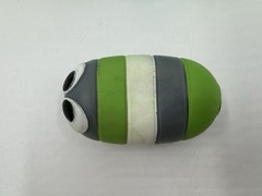 Bonkers Toys Slither.io Mini Mystery Squishy Slither Teal Case Green Grey White