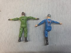 VTG Galoob A-Team B.A. Baracus Mr. T John Hannibal Smith Figures 1984