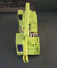 Constructicons (Mixmaster, Scavenger, and Hook) from the original TransformerG1