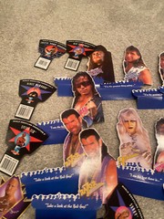 WWE WWF Jakks BCA Bone Crushing Action Insert Lot Stone Cold Razor Diesel Bret