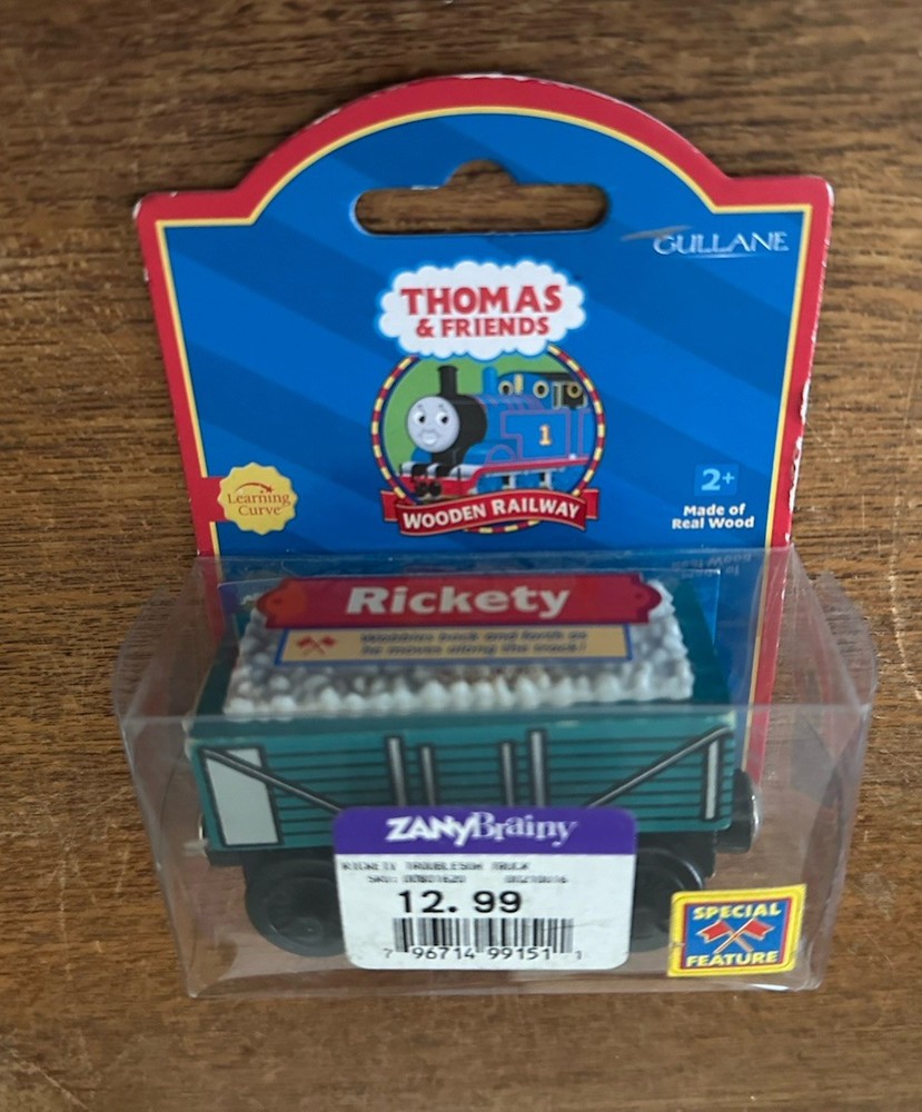 2001 Learning Curve Wooden Thomas Train Rickety! New!