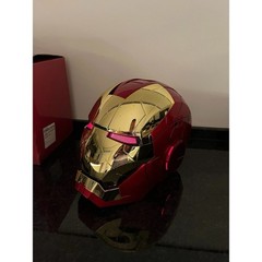Autoking Iron Man Mask Mk5 1:1 Helmet Wearable Voice Touch Cosplay Props Jarvis