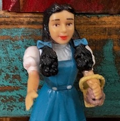 The Wizard of Oz Vintage 50th Anniversary 1988 Figure Poseable Dorothy and Toto
