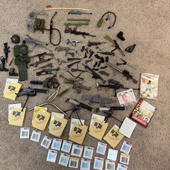 Huge Lot Of Vintage Hasbro 12in G.I. Joe, 21st Century Soldier Weapons And More