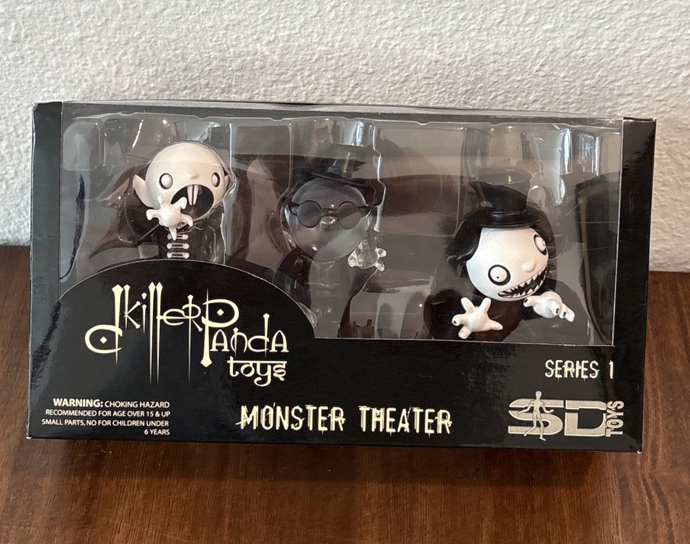 Killer Panda Toys Monster Theater- Series 1 Figures By SD Toys (2007) Sealed
