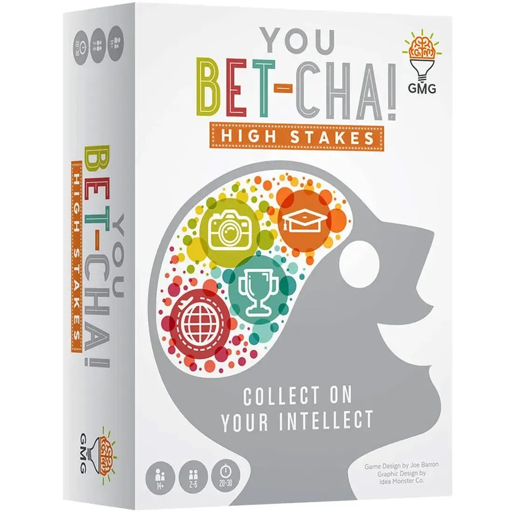 You-Bet-Cha! – Trivia Party Card Game for Family, Adults, and Children (2-6 Pla