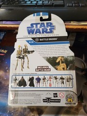 STAR WARS SAGA LEGENDS 20 TAN BATTLE DROID GEONOSIS ARENA FIGURE NEW SEALED 2009