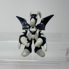 Hasbro Medabots Blackram Figure Black Wing Goat Robot 2.5″ 2001 Vintage Takara