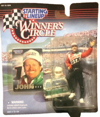 2001 Starting LineuP WINNERS CIRCLE JOHN FORCE CASTOL GTX FIGURE/CARD/HELMENT#1