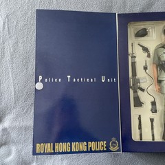 VINTAGE Dragon Models Royal Hong Kong Police Tactical Unit Box Action Figure
