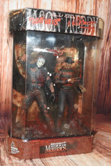 1999 NEW McFarlane Movie Maniacs Friday th 13th Jason Voorhees VS Freddy Krueger