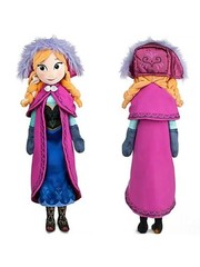 Queen Elsa, Anna and Olaf Disney Frozen Movie Plush Soft Toy Doll
