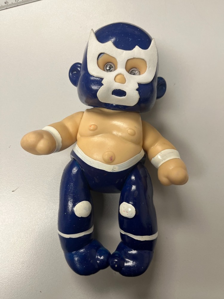 Custom Blue Demon Rare Kewpie Mexican Bootleg Mini Nice Baby +7 Inch