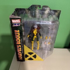 Marvel Select Rogue Action Figure X-Men Diamond Select Toys Danger Room Base NEW