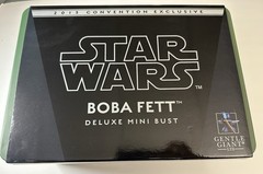 2013 GG CONVENTION EXCLUSIVE STAR WARS BOBA FETT DELUXE MINI BUST # 1339/2500