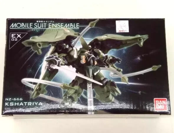 Mobile Suit Gundam ENSEMBLE EX02 Action Figure Statue KSHATRIYA NZ 666 Japan