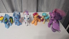 Lot Of 6 My Little Pony Figures Twighlight Sparkle, Rainbow Dash And MORE!