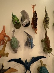 Lot of 30 + Jurassic World Mini Figures Dinosaur Toys