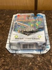 NEW 2001 Hasbro Medabots Mega-Emperor Figure Toy w Die Poster & Card