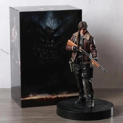 Resident Evil 4 Remake Collector’s Edition Leon Statue Figure Box Set