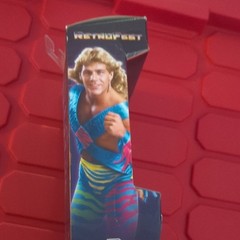 WWE RetroFest Shawn Michaels Wrestling Action Figure Box Has Some Wear