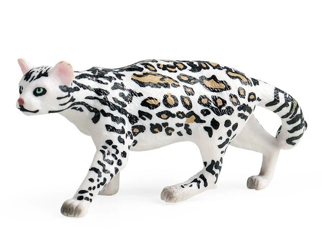 Ocelot Leopardus Pardalis Animal Toy PVC Action Figure Doll Kids Toys Party Gift