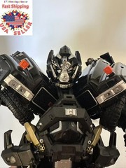 New BOX 4th Party Masterpiece Black Apple MPM06 Ironhide Oversized Version USA