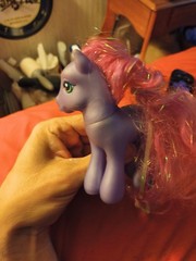 Hasbro My Little Pony G3 Petal Blossom Long Tinsel Hair 2002