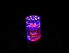Space Invaders Retro Arcade Color Changing Projection Wall Night Light New