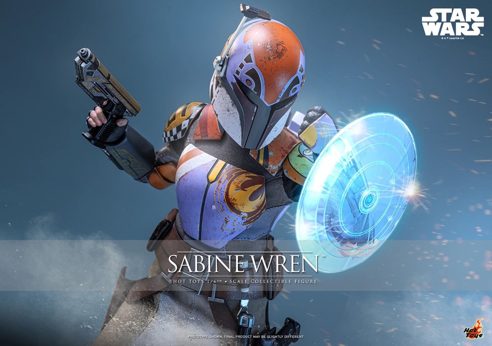 Hot Toys TMS171 Star Wars: Rebels Sabine Wren 1/6 Scale 12″ Figure In Stock USA