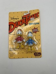 JusToys Bend-ems Disney’s Duck Tales 4.5″ Huey & Dewey Original Packaging