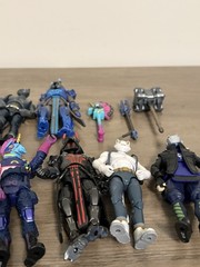 Fortnite 4” Action Figure Lot Of 9. Ice King, Meowscles, Whiplash Plus